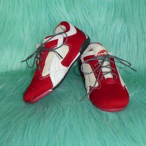 Airbus Red and White Sneaker